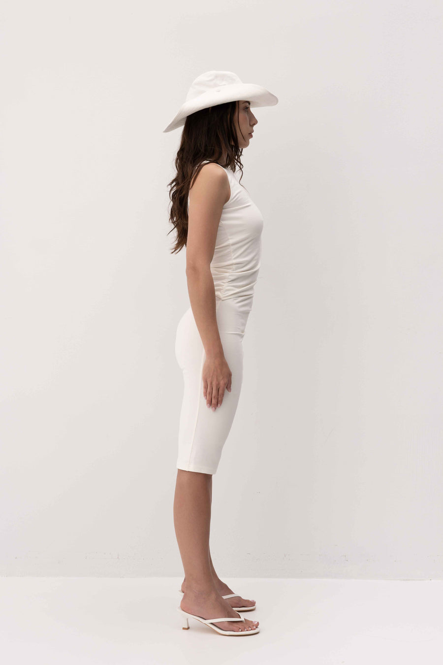 TALIA DRESS WHITE