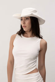 TALIA DRESS WHITE