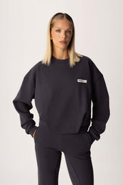 TAYA CREWNECK GRAPHITE
