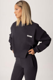 TAYA CREWNECK GRAPHITE