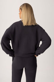 TAYA CREWNECK GRAPHITE