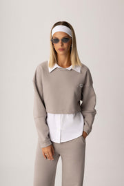 LAYA SWEATSHIRT BEIGE