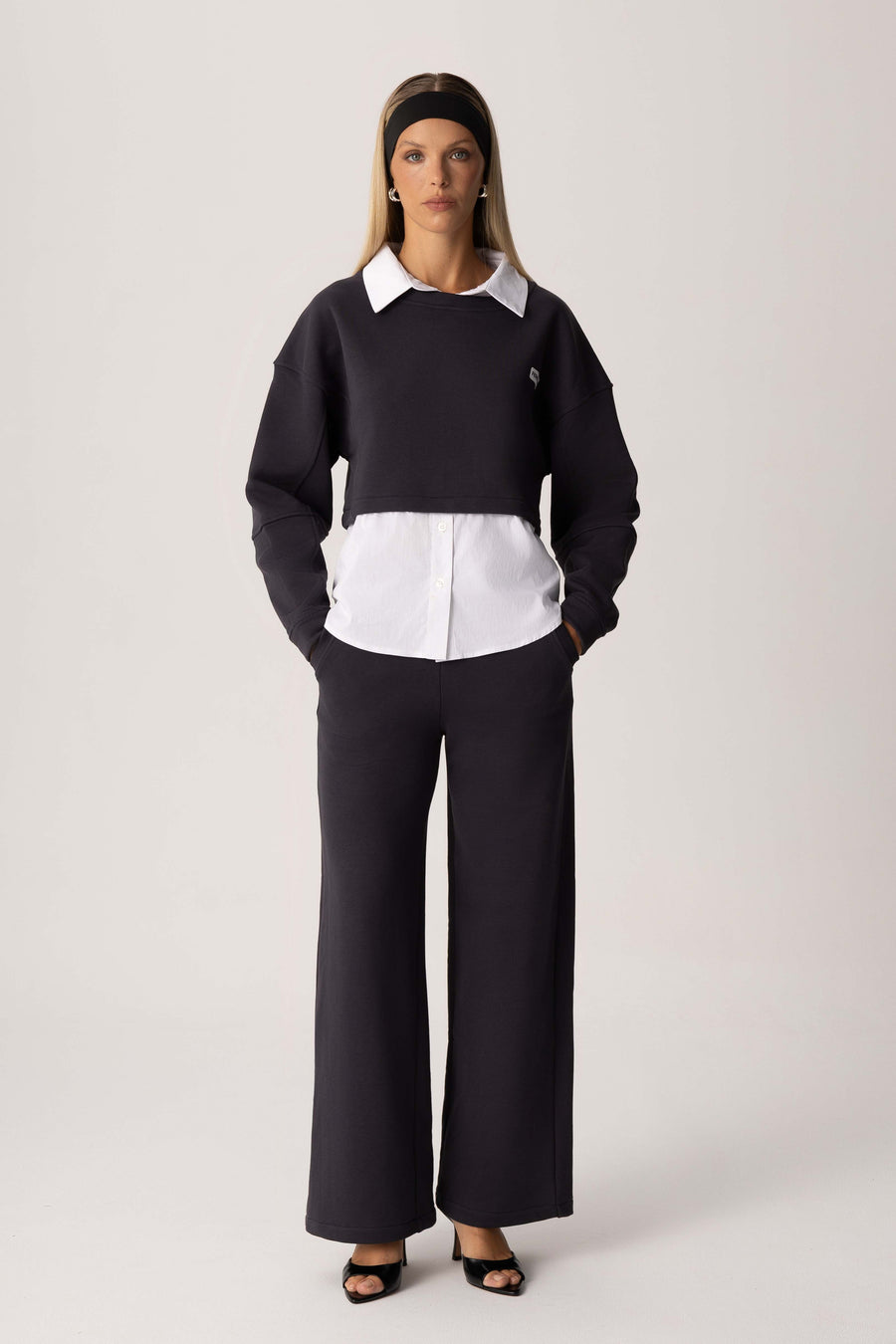 LAYA SWEATSHIRT GRAPHITE