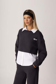 LAYA SWEATSHIRT GRAPHITE