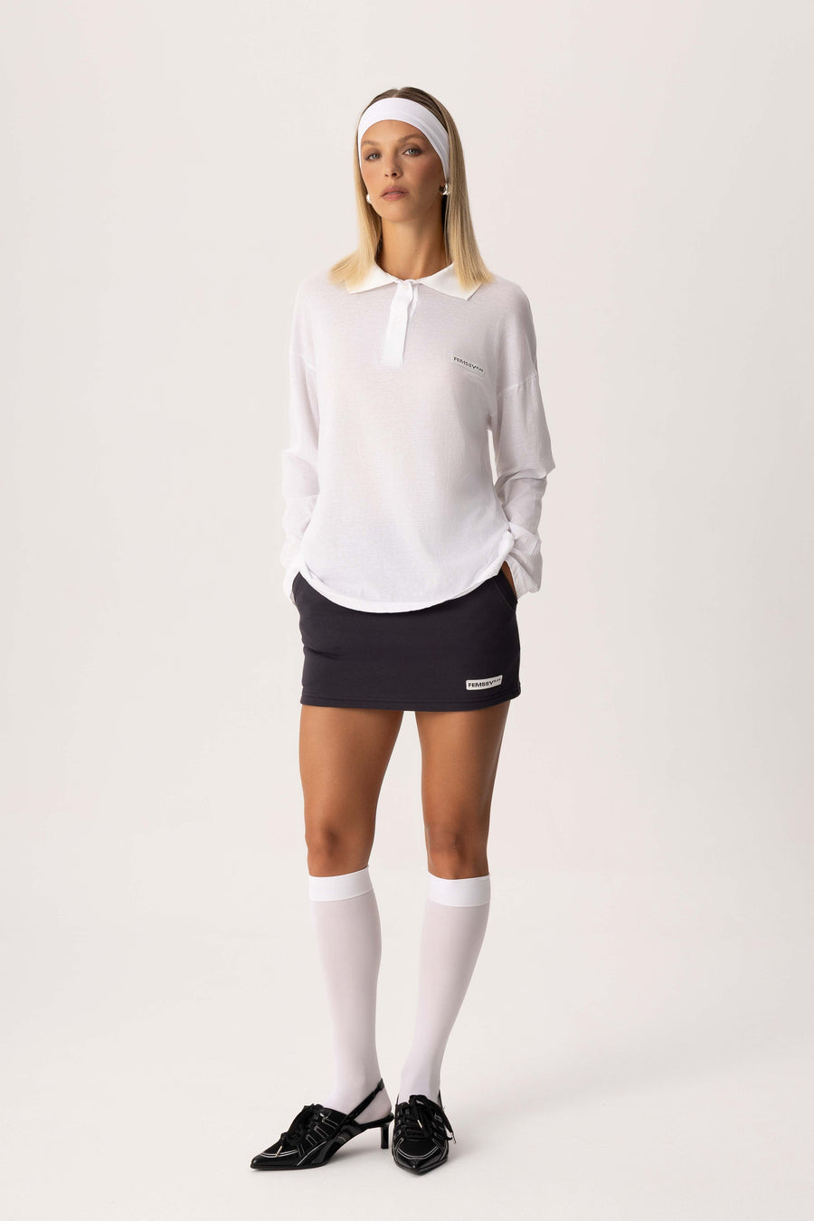CORTA LONGSLEEVE WHITE