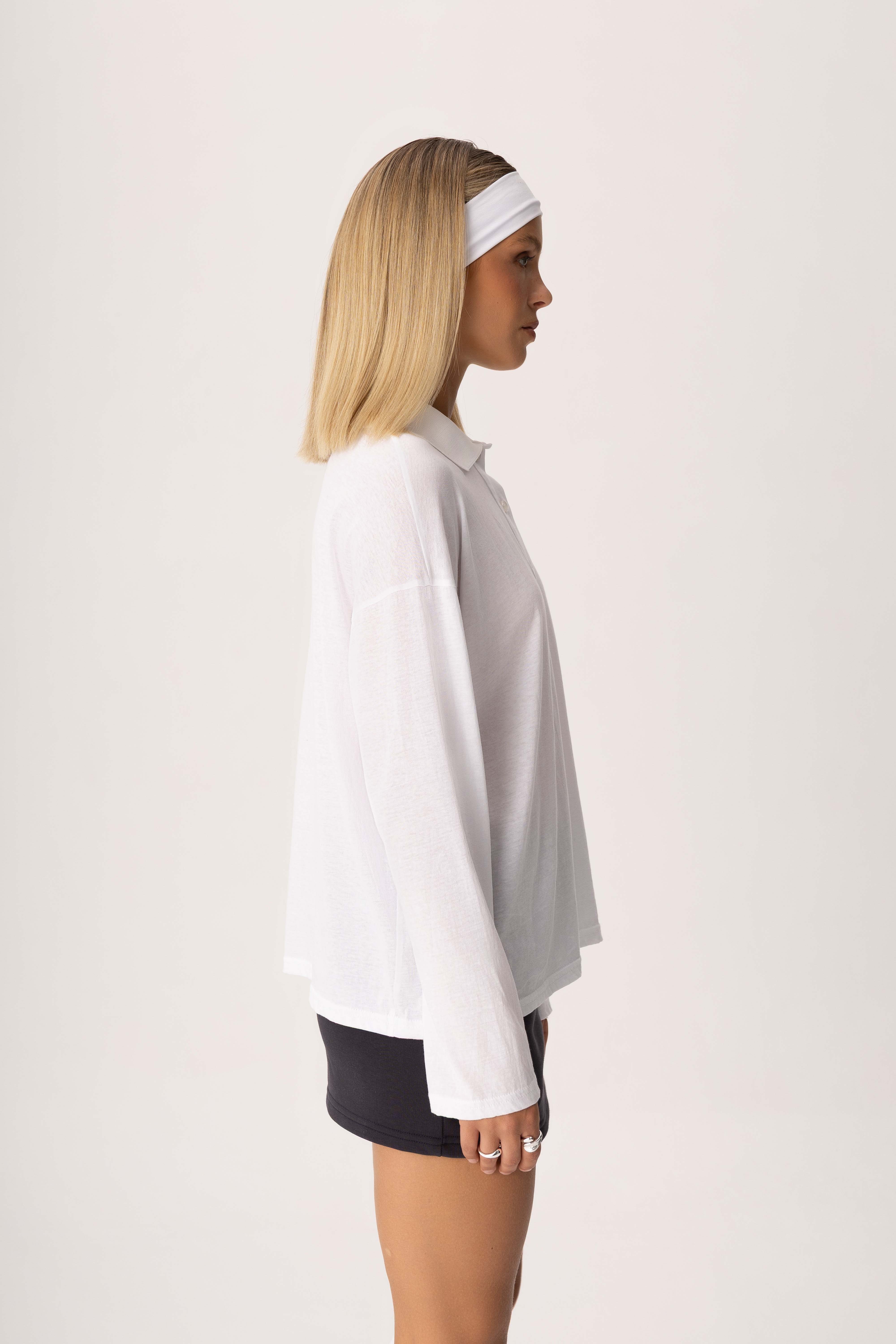 CORTA LONGSLEEVE WHITE