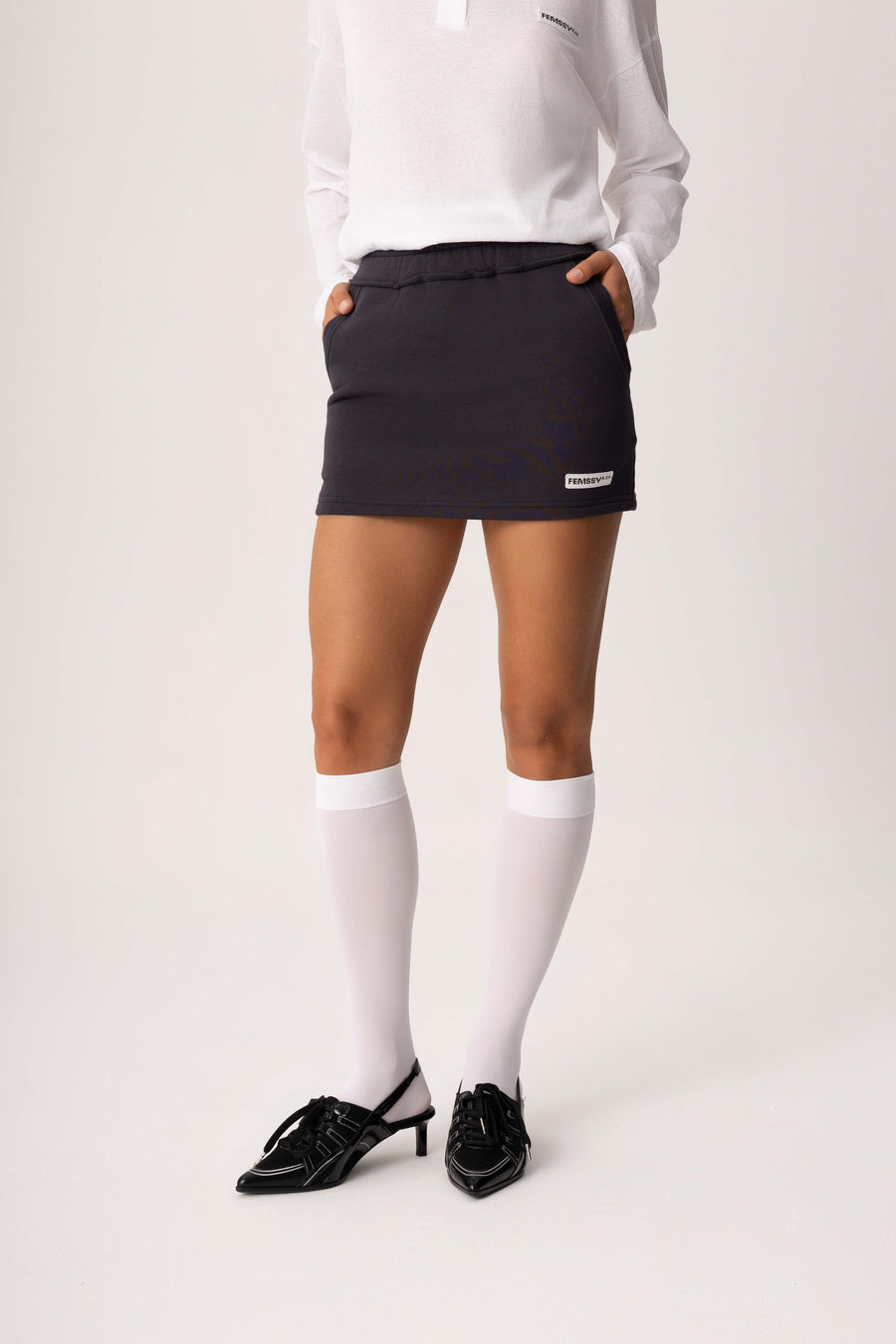 ESSENCE SKIRT GRAPHITE