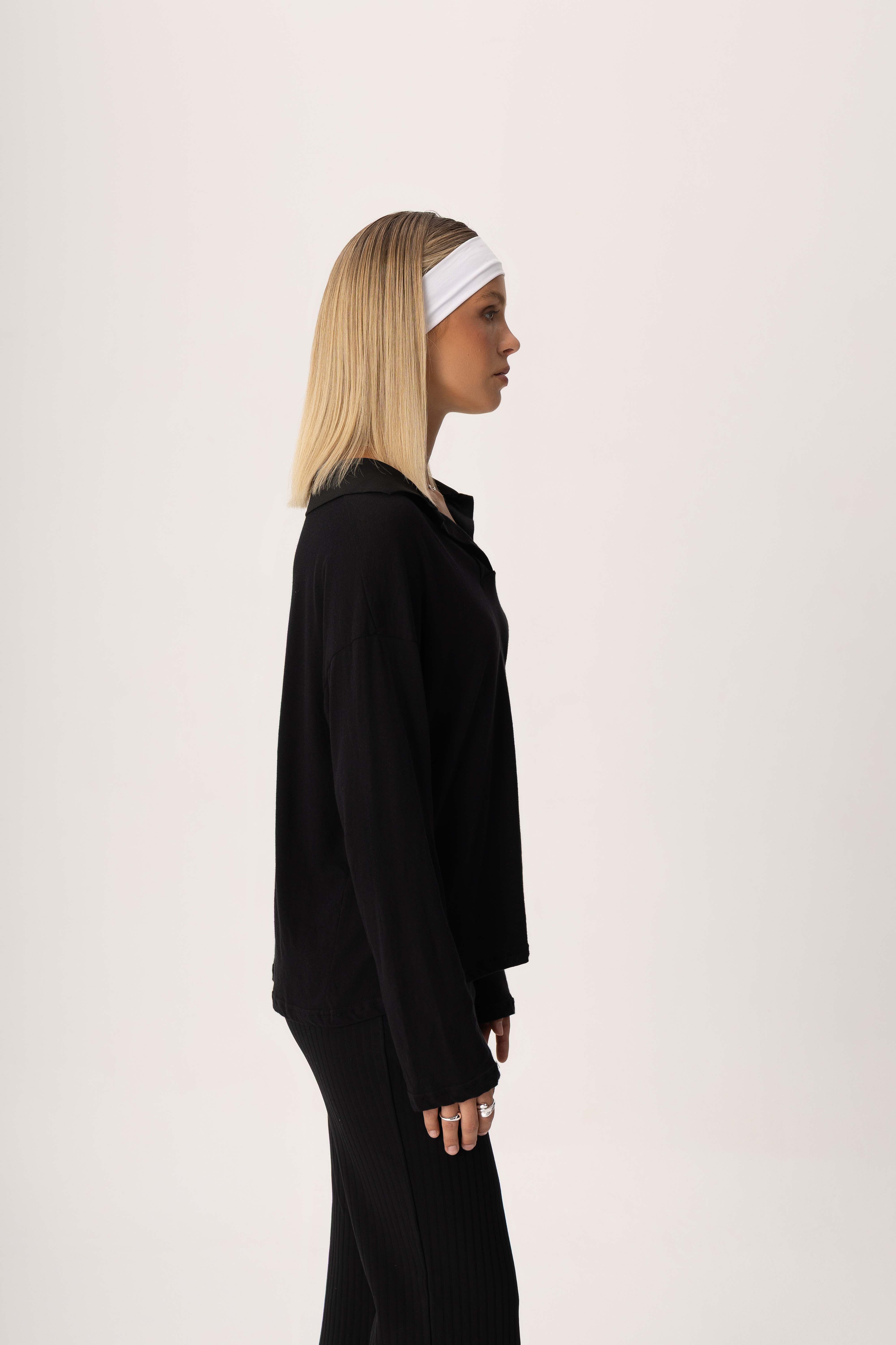 CORTA LONGSLEEVE BLACK