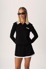 COURT DRESS BLACK