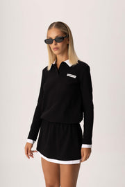 COURT DRESS BLACK