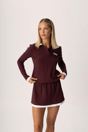 COURT DRESS CHERRY