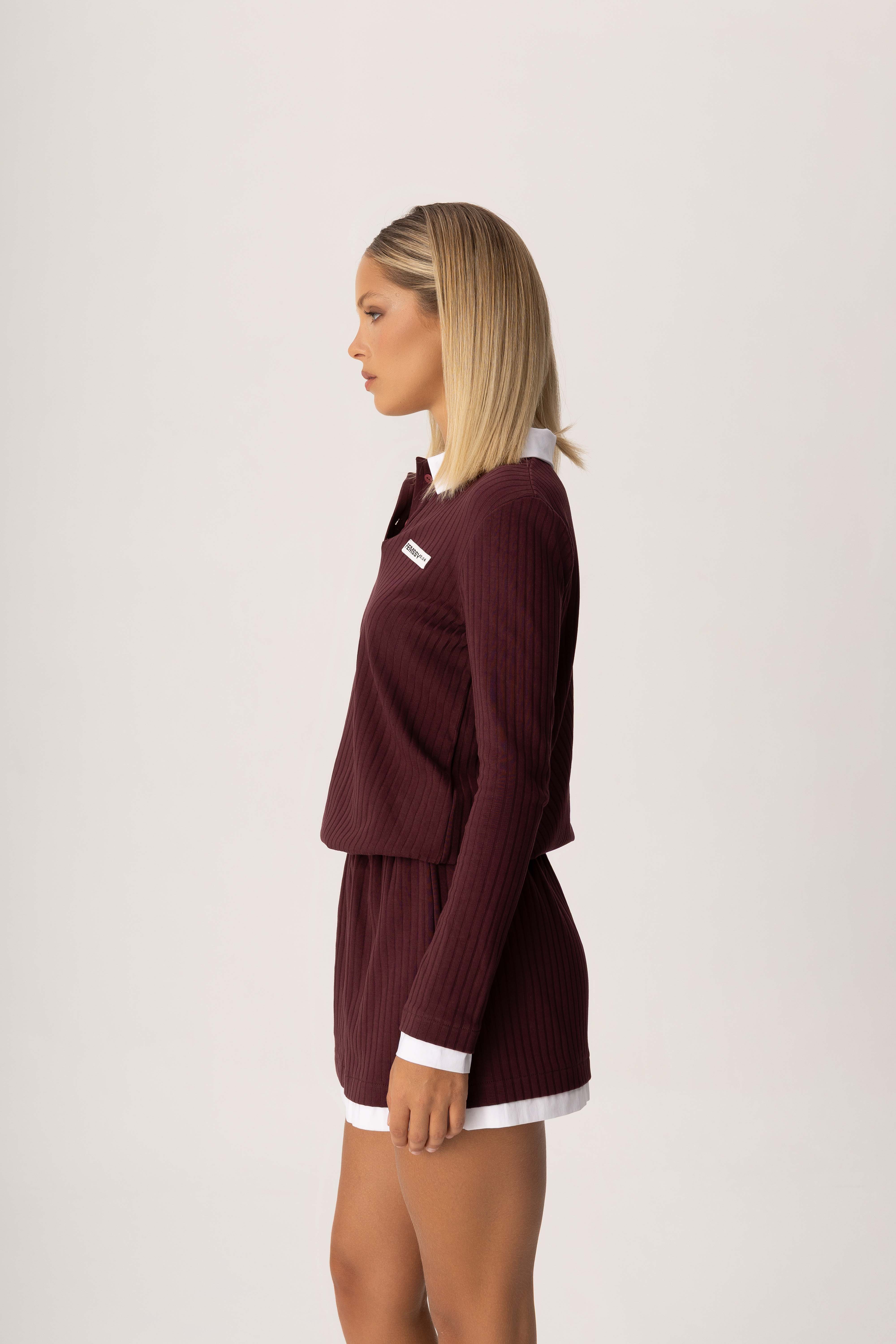 COURT DRESS CHERRY