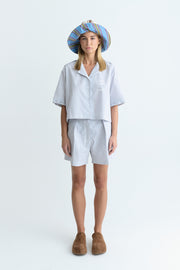 ARIA STRIPE SHORTS GREY