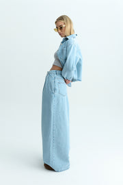 BAGGY DENIM JEANS BLUE