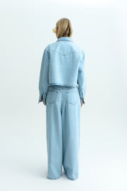 BAGGY DENIM JEANS BLUE