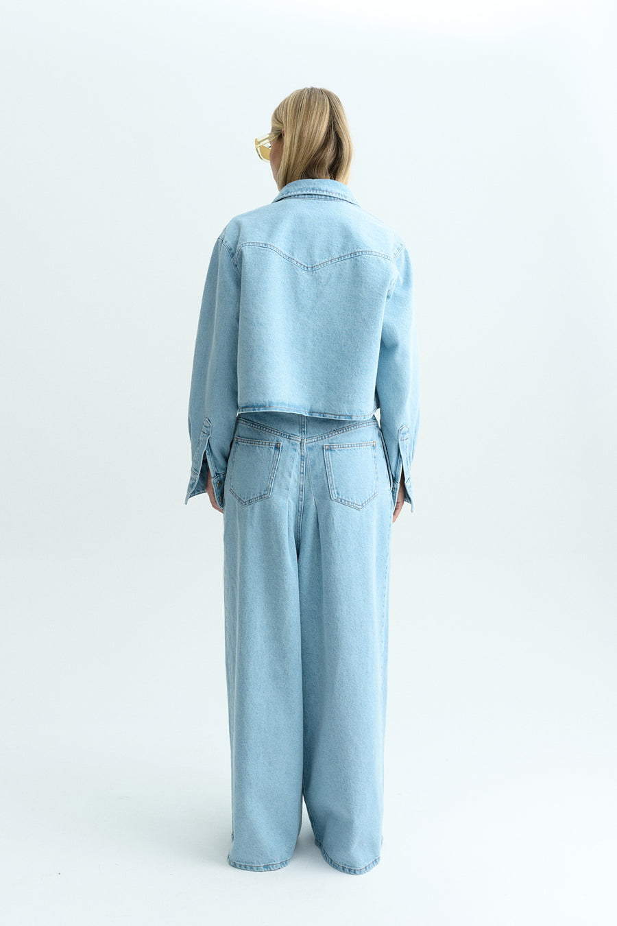 BAGGY DENIM JEANS BLUE