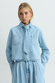 GIGI SHIRT DENIM BLUE