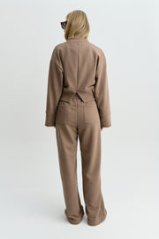 FLOW SWEATPANTS TAUPE