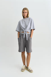 CREASE SWEATHORTS GREY