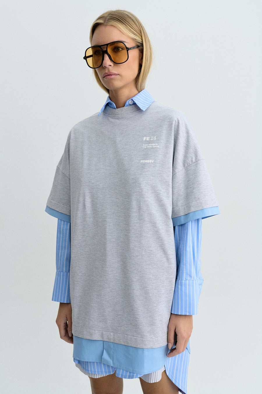 DUA T-SHIRT GREY