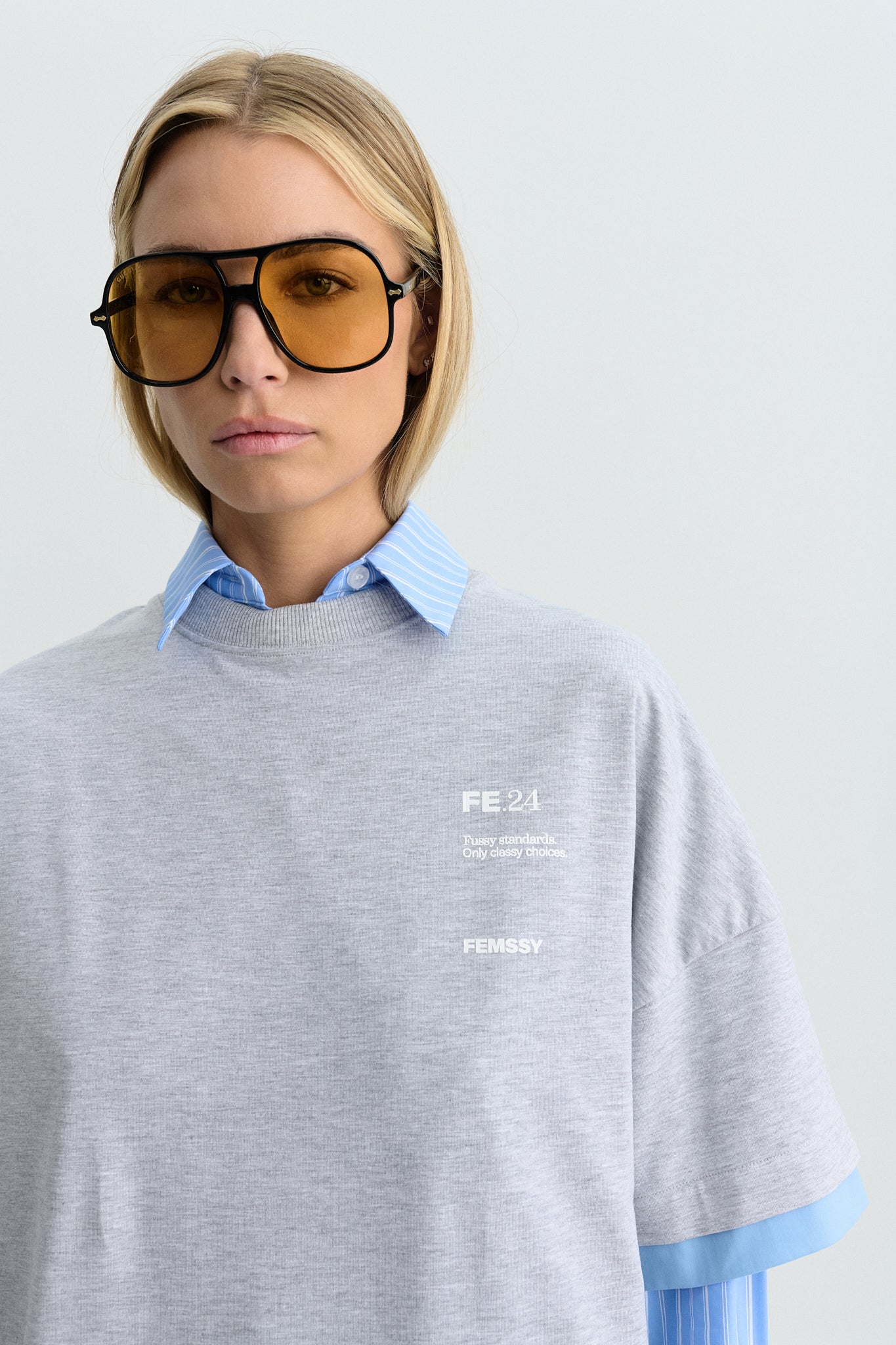 DUA T-SHIRT GREY