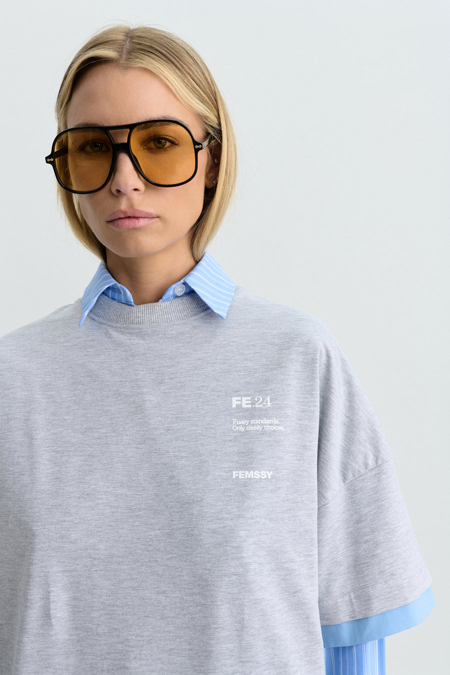 DUA T-SHIRT GREY