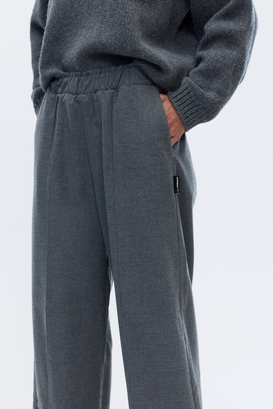 Elise pants grey melange