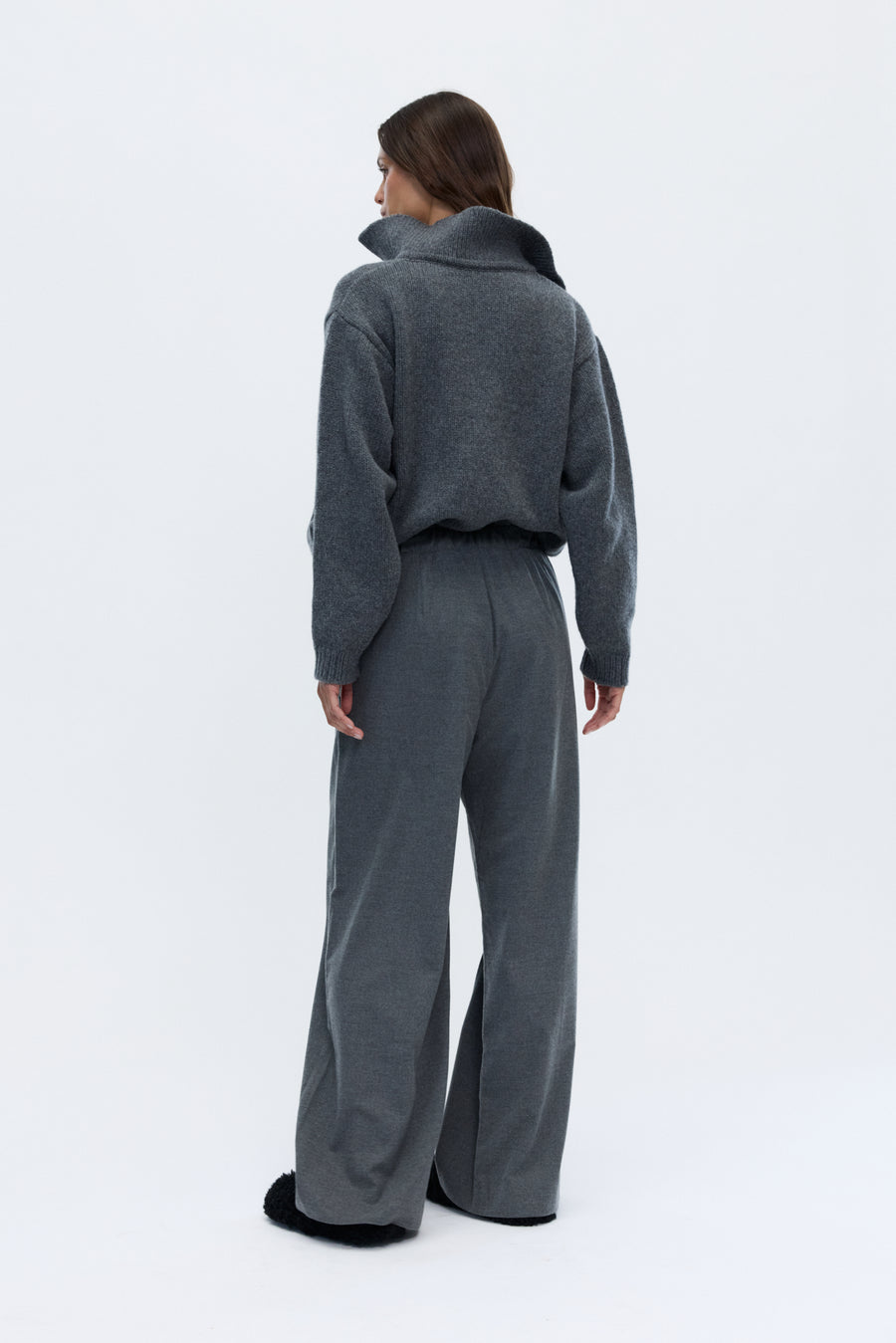 Elise pants grey melange