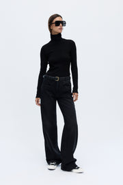 Luna blouse black