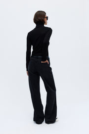 Luna blouse black