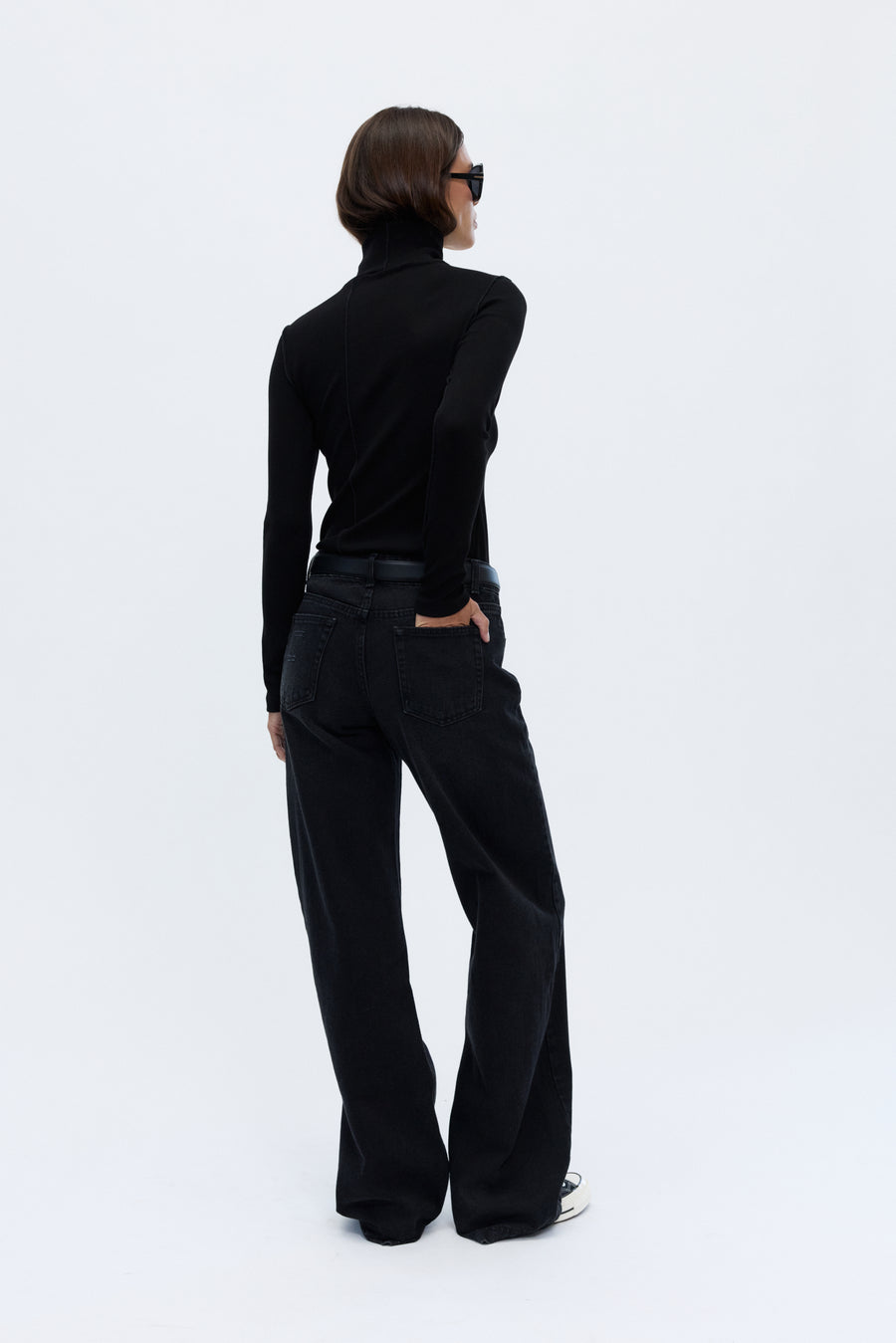 Luna blouse black