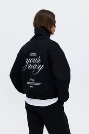 Your way sweatshirt black