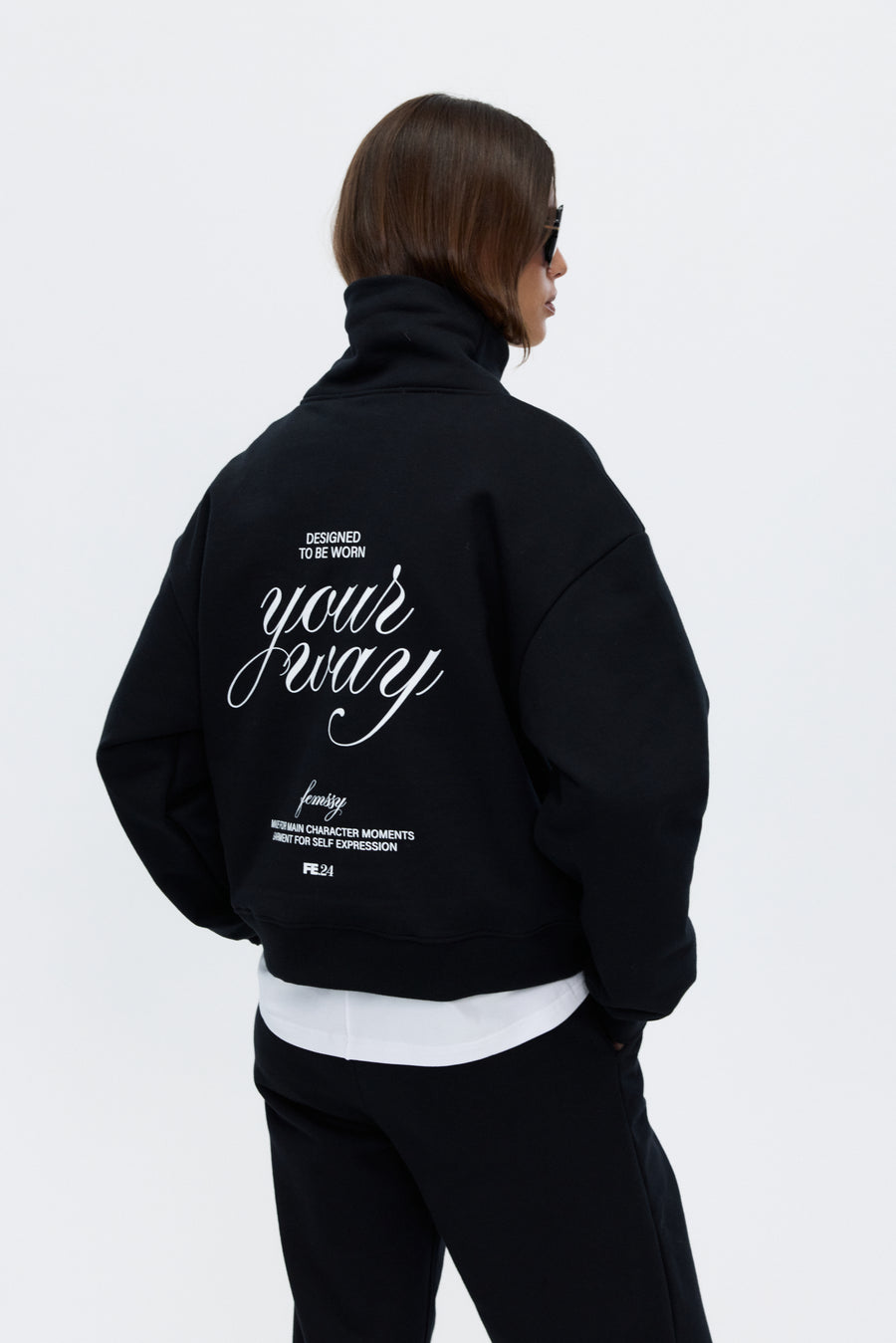 Your way sweatshirt black