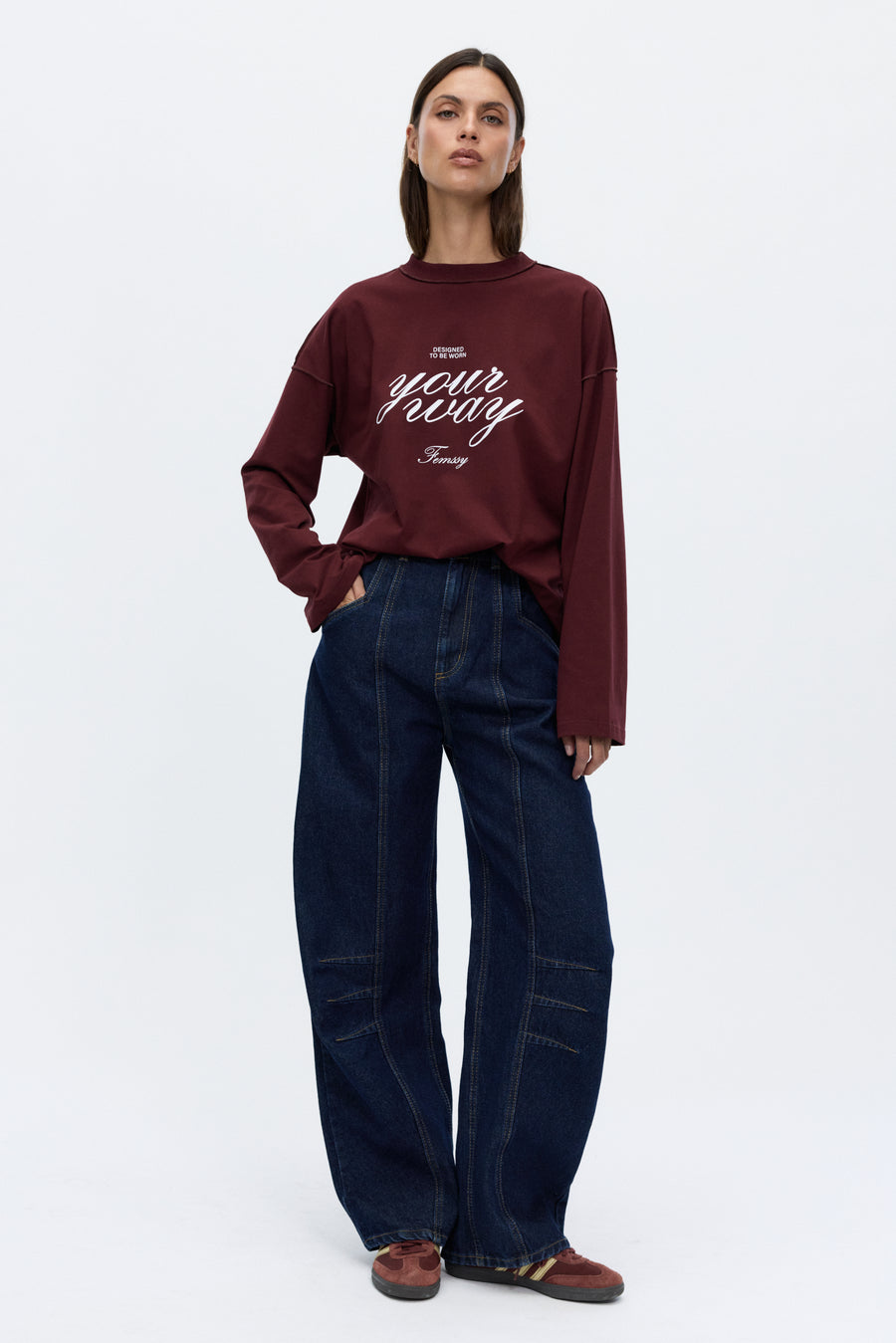 Bella balloon denim jeans