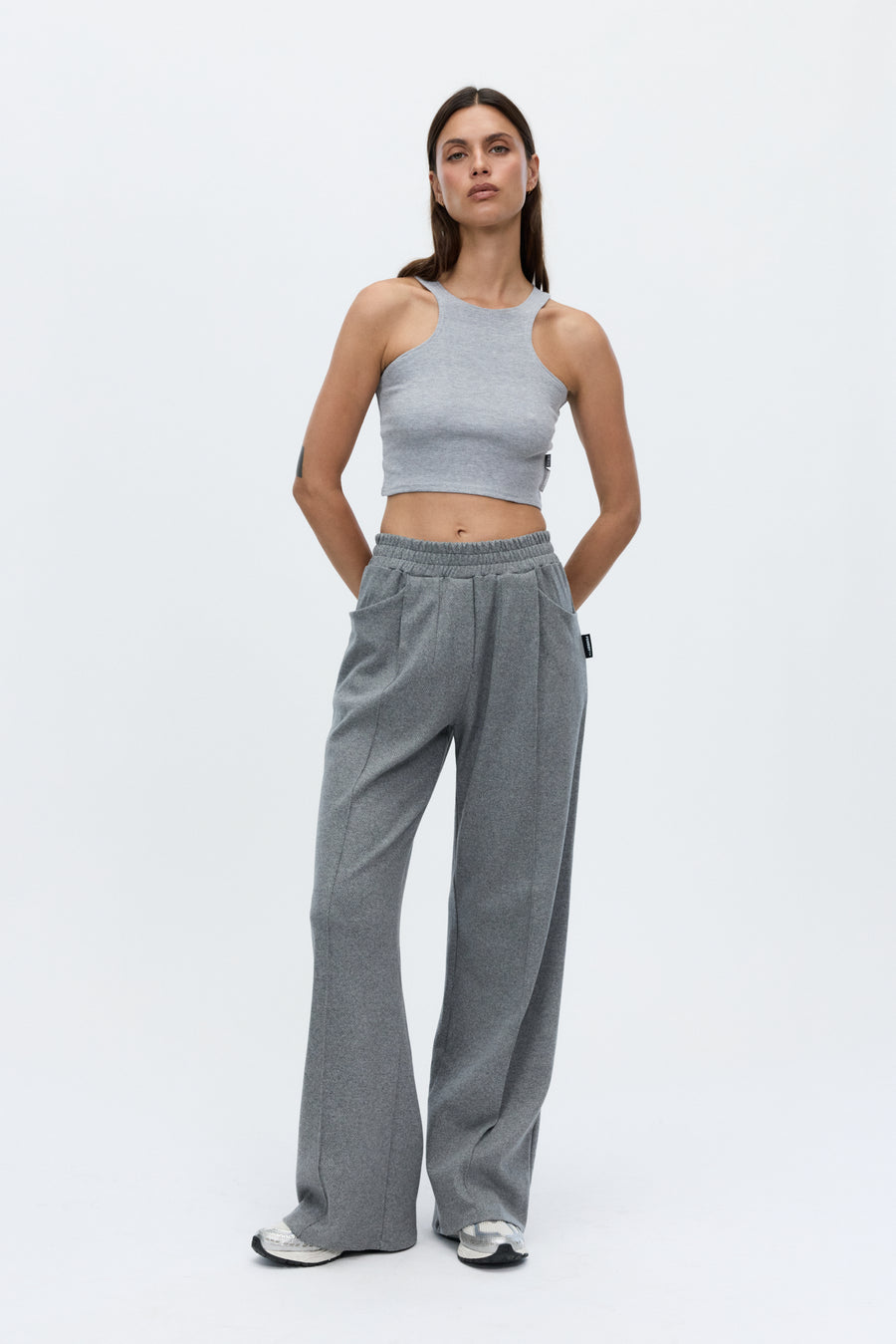Louise pants grey melange