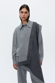 Scarf dark grey