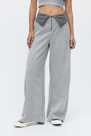 Asher pants grey melange