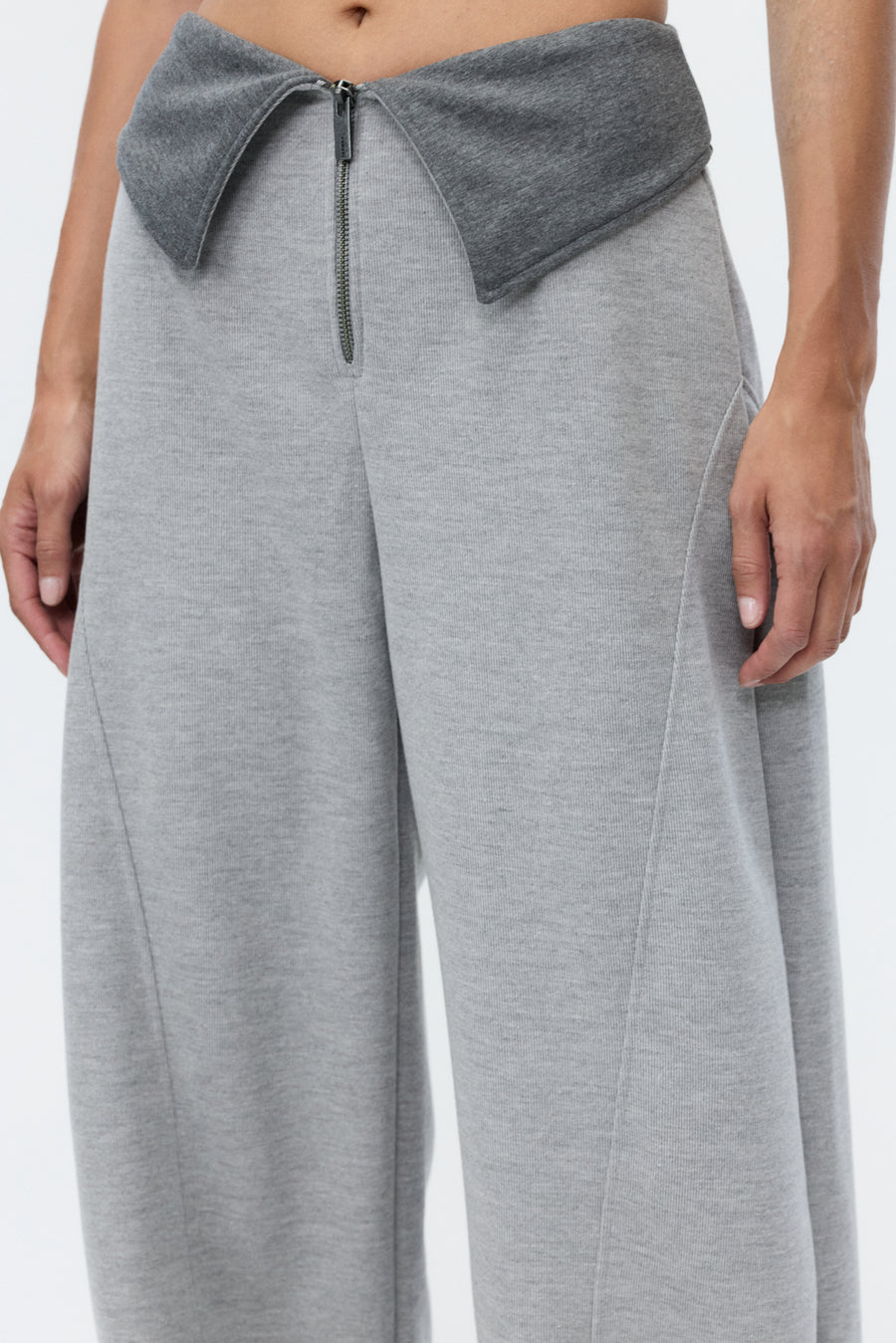 Asher pants grey melange