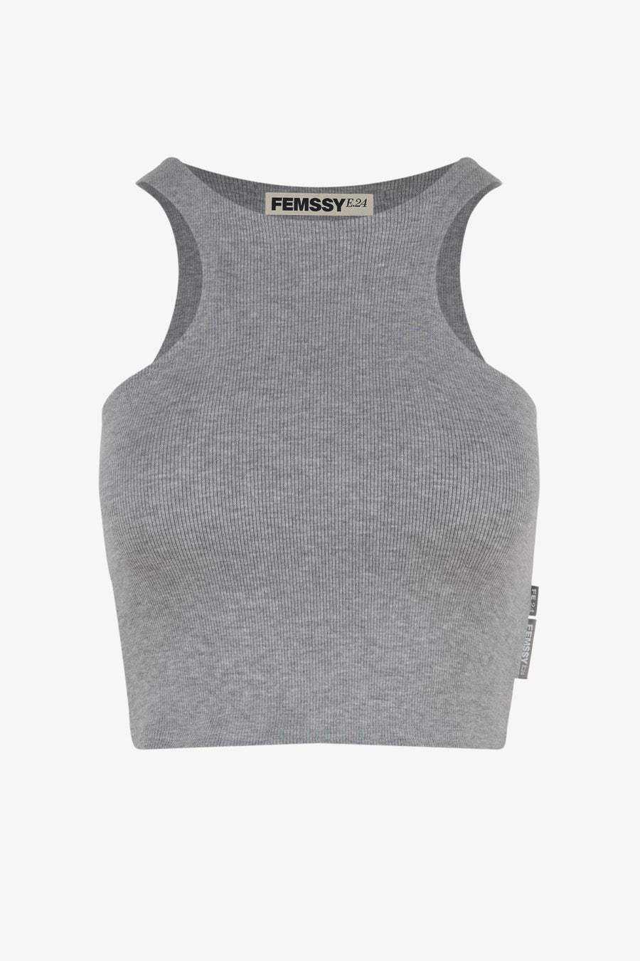 MIDLINE TOP GREY