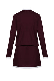 COURT DRESS CHERRY