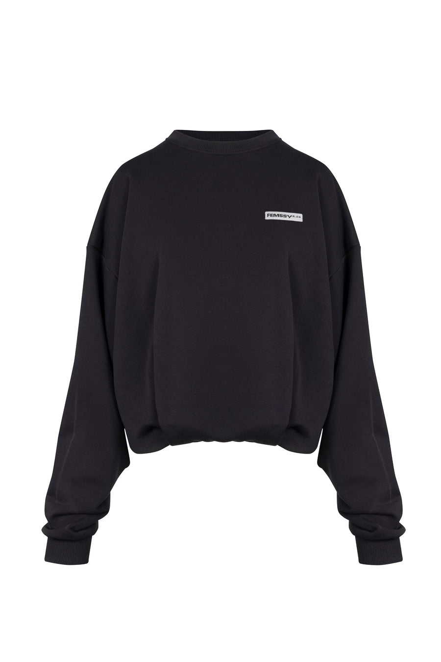 TAYA CREWNECK GRAPHITE
