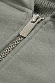 EDEN ZIP UP HOODIE GREEN