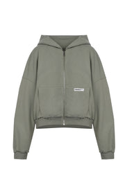 EDEN ZIP UP HOODIE GREEN