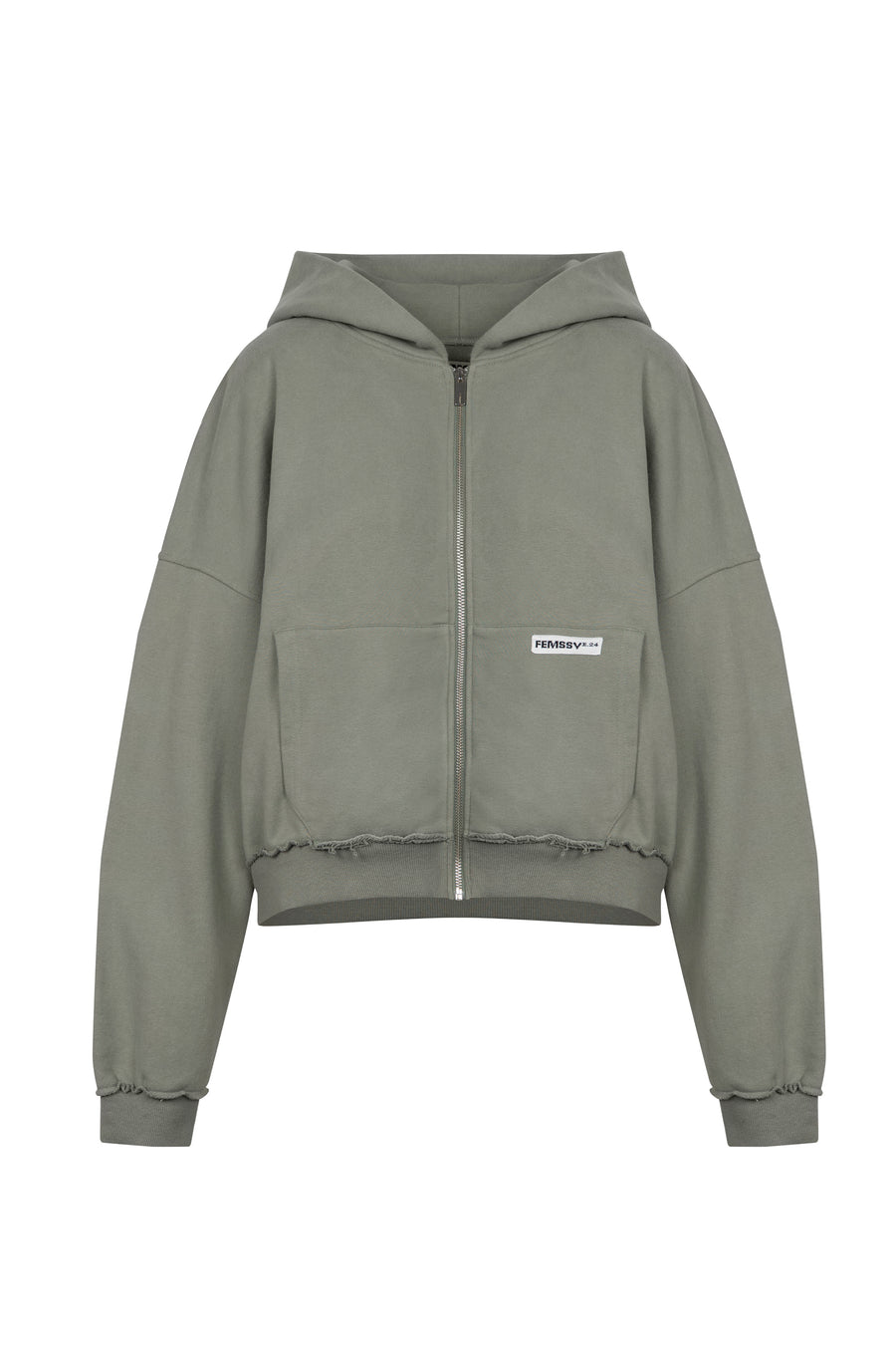 EDEN ZIP UP HOODIE GREEN