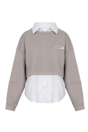 LAYA SWEATSHIRT BEIGE