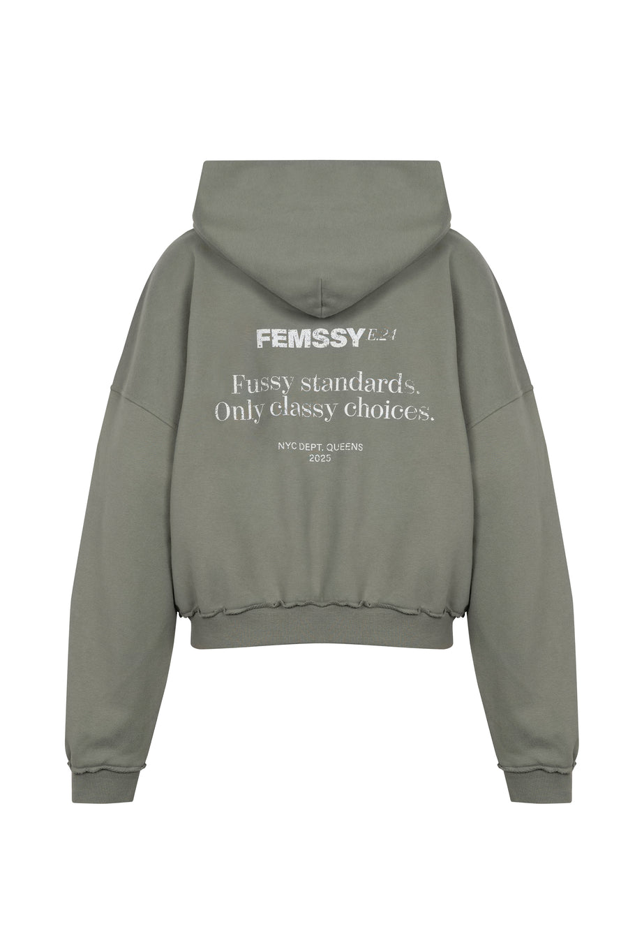 EDEN ZIP UP HOODIE GREEN