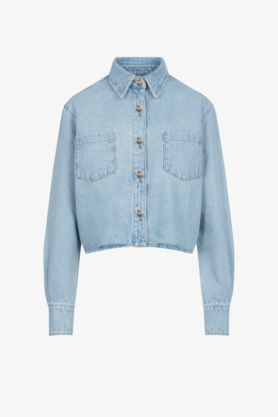 GIGI SHIRT DENIM BLUE