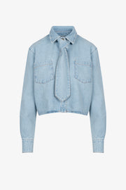 GIGI SHIRT DENIM BLUE
