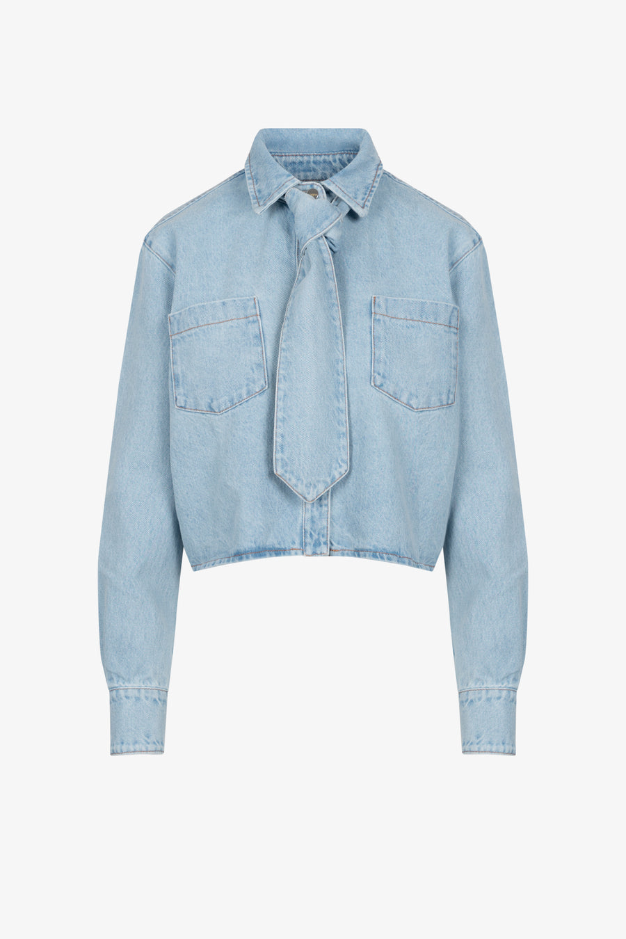 GIGI SHIRT DENIM BLUE