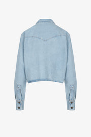 GIGI SHIRT DENIM BLUE